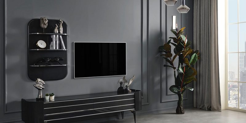 Massa Siyah Tv Ünitesi