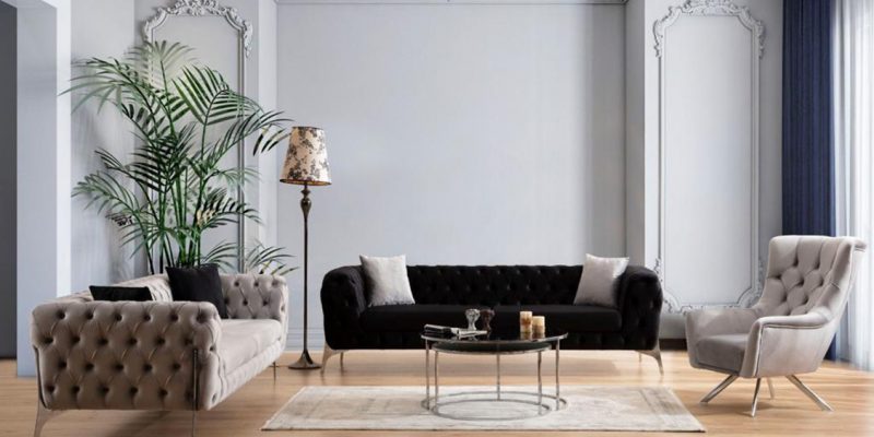 Kılıç Chester Koltuk Takımı ( 3+3+1 )