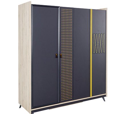 Dark Point 4 Kapılı Dolap