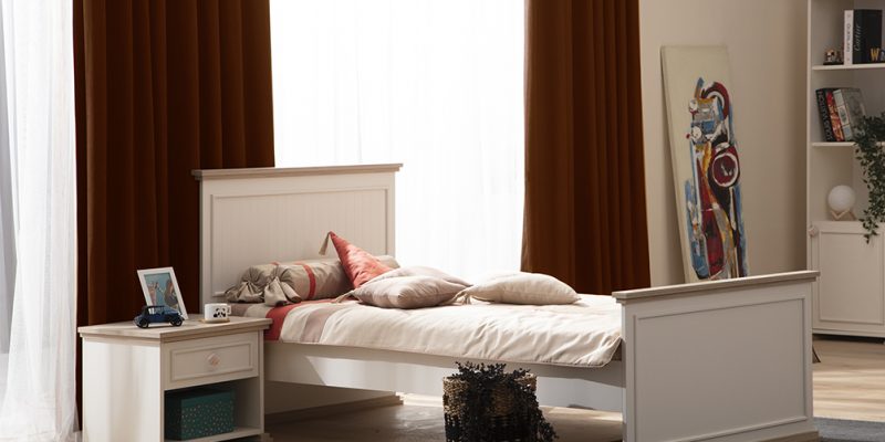 Latte Karyola ( Başucu Dahil ) 120 x 200