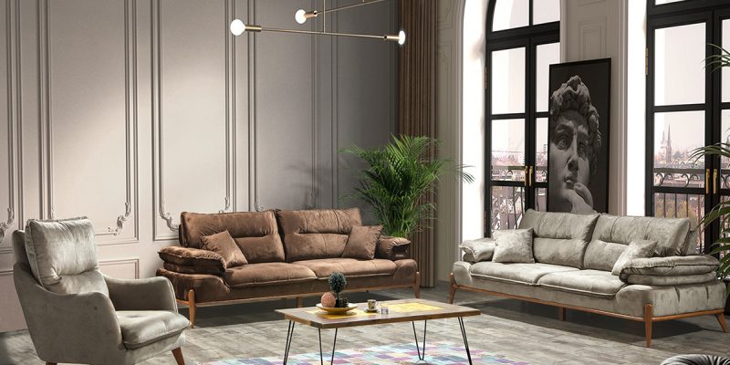 Grezya Koltuk Takımı (3+3+1)