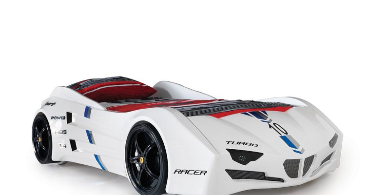 GTİ ARABA KARYOLA ( 90 x 190 ) Beyaz