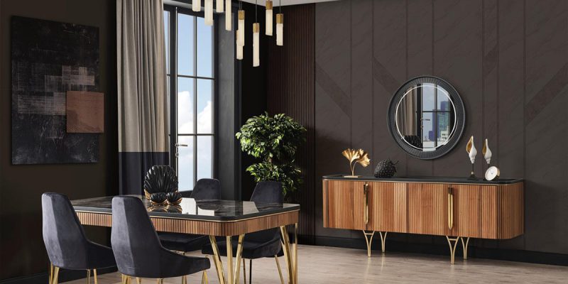 Alina Yemek Odası Ceviz