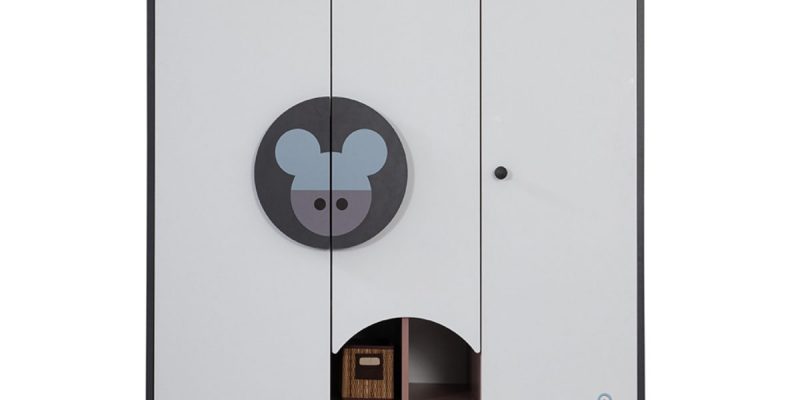 Mouse 3 Kapılı Dolap
