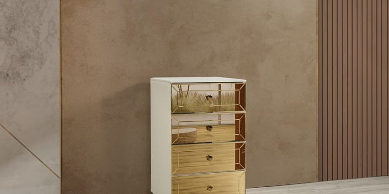 Gold Çamaşırlık (4 Çekmeceli )