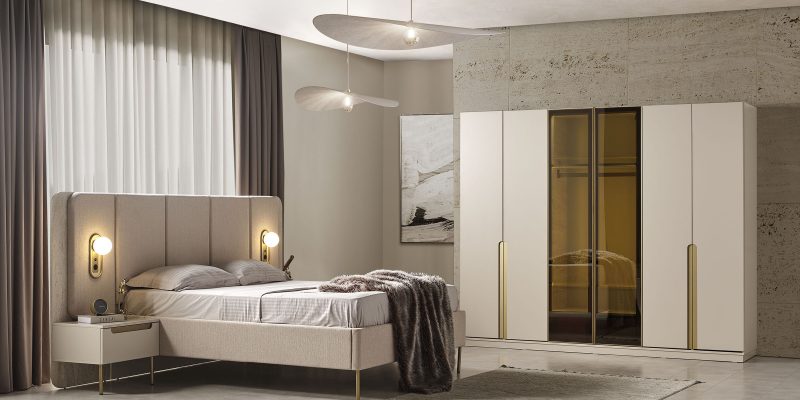 Zara Gold Yatak Odası