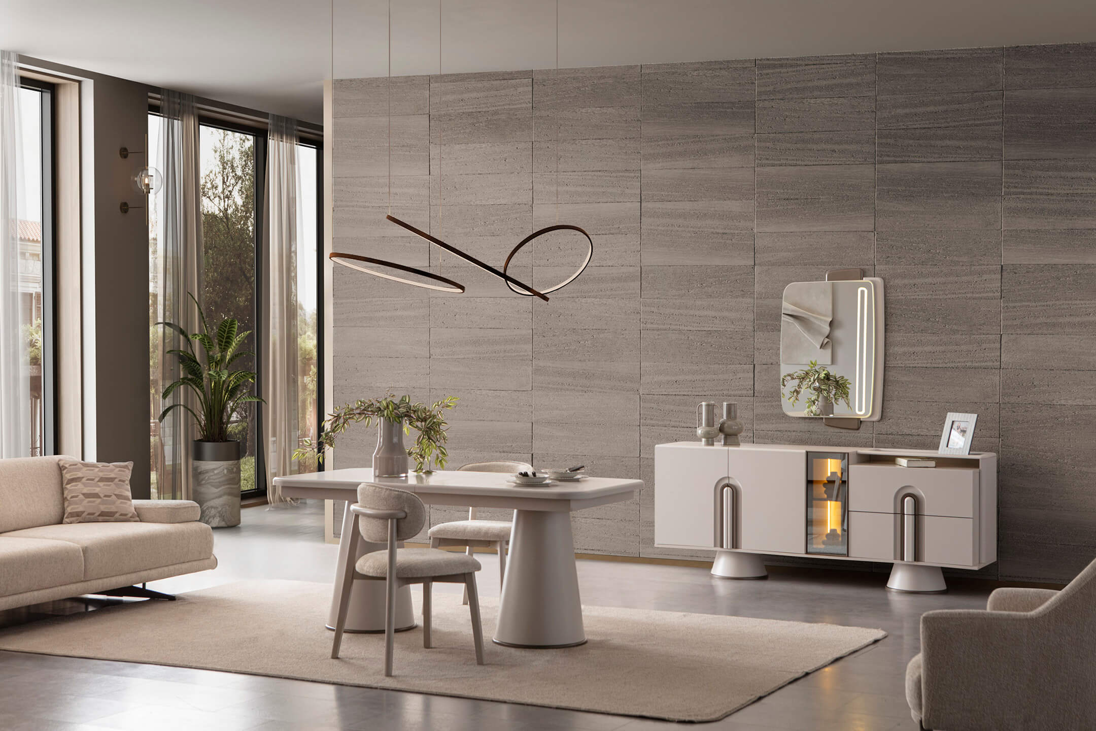 Loft Yemek Odası