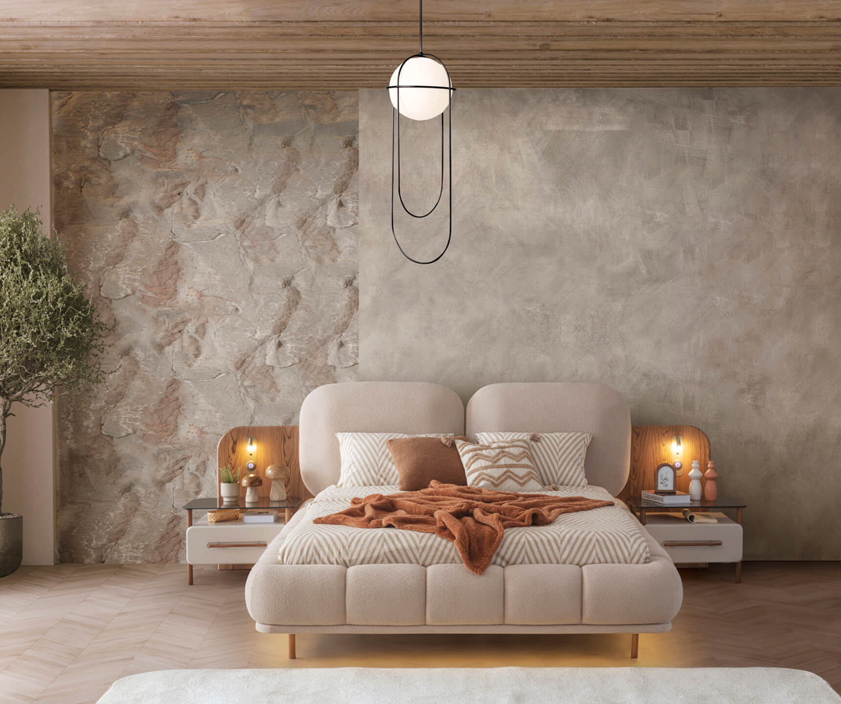 Lotus Yatak Odası - Görsel 60